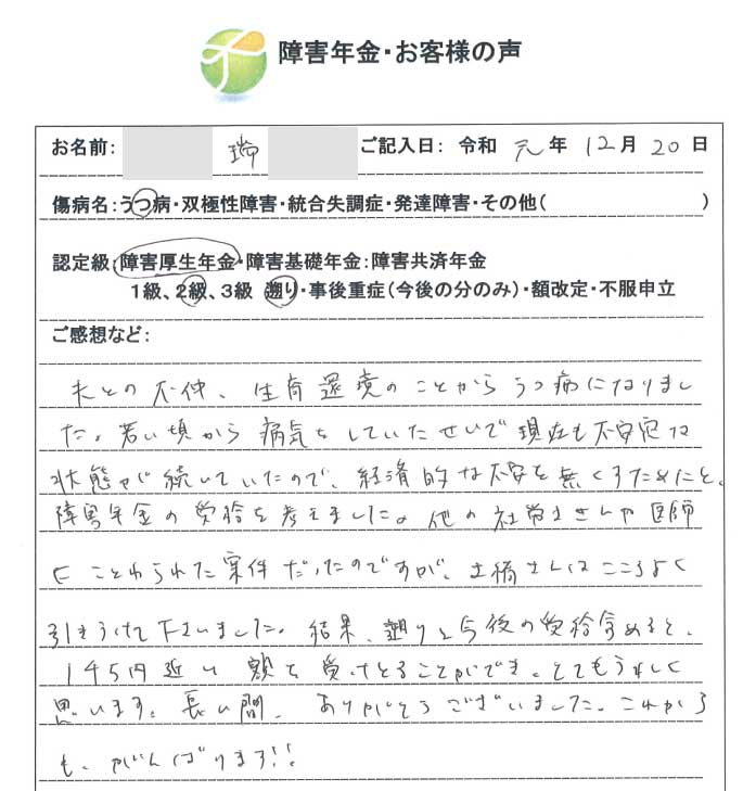 瑞様のご依頼から申請までの経過